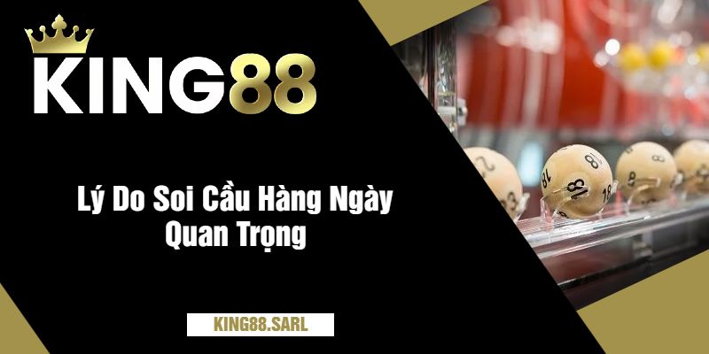 Phương Pháp Soi Cầu Xổ Số Miền Nam Siêu Chính Xác Tại king88 3 Lý Do Soi Cầu Hàng Ngày Quan Trọng