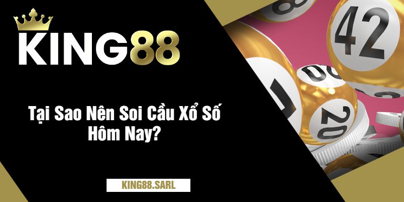 Ý Nghĩa Soi Cầu Xổ Số Hôm Nay Tại Nhà Cái king88 1 Tại Sao Nên Soi Cầu Xổ Số Hôm Nay?